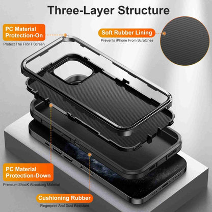 For iPhone 11 Pro Life Waterproof Rugged Phone Case(Black) by bashfashion