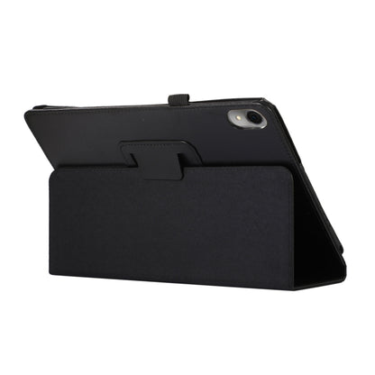 For Huawei MatePad 11 2023 Litchi Texture Leather Tablet Case with Holder(Black) by bashfashion