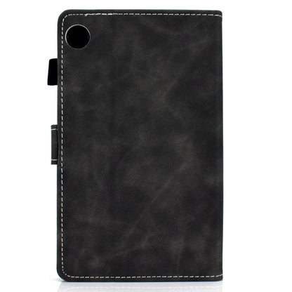For Huawei MatePad 10.4 2022 Cowhide Texture Leather Tablet Case(Black) by bashfashion
