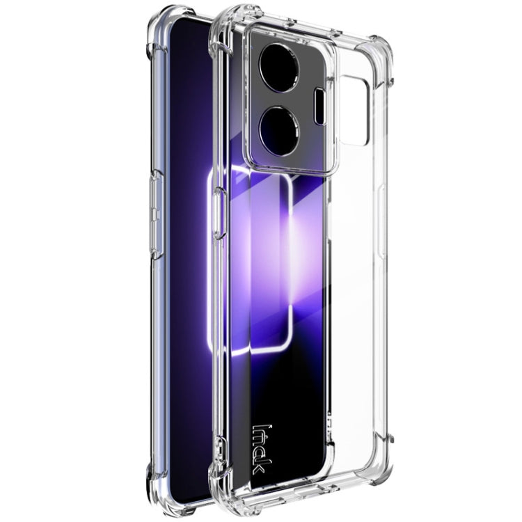 For Realme GT Neo 5 5G / GT3 5G imak Shockproof Airbag TPU Phone Case(Transparent) by imak