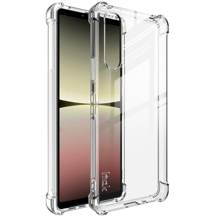 For Sony Xperia 10 V imak Shockproof Airbag TPU Phone Case(Transparent) by imak