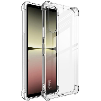 For Sony Xperia 10 V imak Shockproof Airbag TPU Phone Case(Transparent) by imak