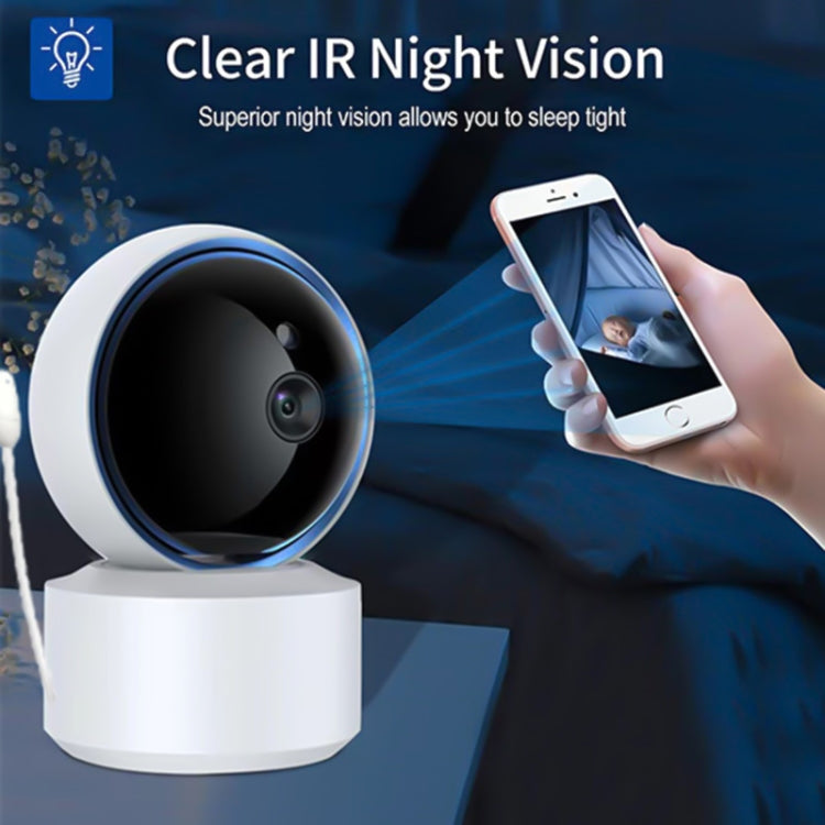 YT50 3MP Smart WIFI PTZ Camera Baby Monitor, Plug:US Plug by bashfashion