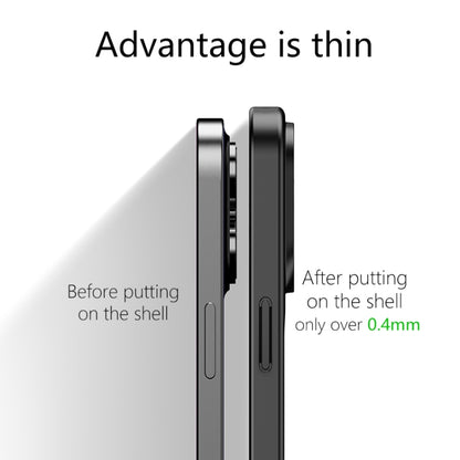 For iPhone 13 wlons Magsafe Carbon Fiber Kevlar TPU Phone Case(Black) by wlons