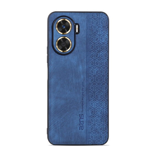 For Huawei Enjoy 60 AZNS 3D Embossed Skin Feel Phone Case(Sapphire Blue) by AZNS