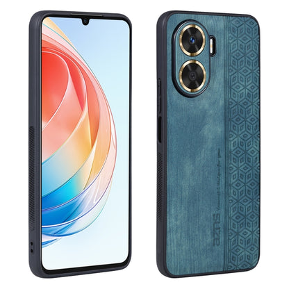 For Huawei Enjoy 60 AZNS 3D Embossed Skin Feel Phone Case(Dark Green) by AZNS