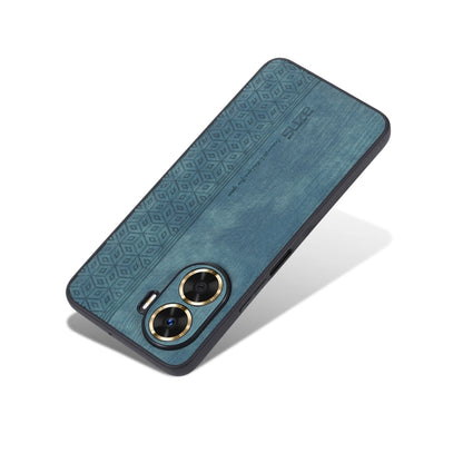 For Huawei Enjoy 60 AZNS 3D Embossed Skin Feel Phone Case(Dark Green) by AZNS