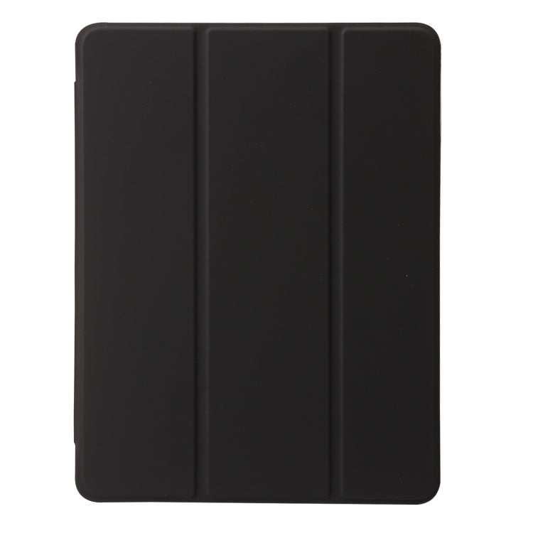 Clear Acrylic Leather Tablet Case For iPad Air 2 / Air / 9.7 2018 / 9.7 2017(Black) by bashfashion