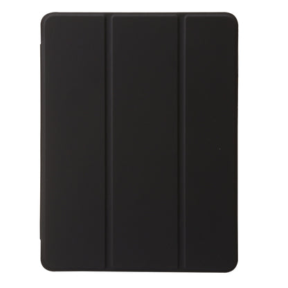 Clear Acrylic Leather Tablet Case For iPad Air 2 / Air / 9.7 2018 / 9.7 2017(Black) by bashfashion