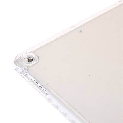 Clear Acrylic Leather Tablet Case For iPad Air 2 / Air / 9.7 2018 / 9.7 2017(Black) by bashfashion