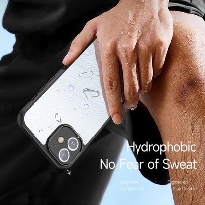 For iPhone 12 DUX DUCIS Aimo Series Frosted Feel Phone Case(Black) by DUX DUCIS