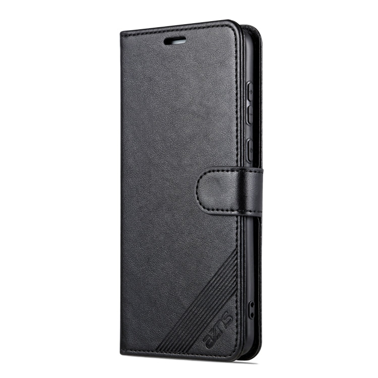 For Huawei P60 / P60 Pro AZNS Sheepskin Texture Flip Leather Phone Case(Black) by AZNS