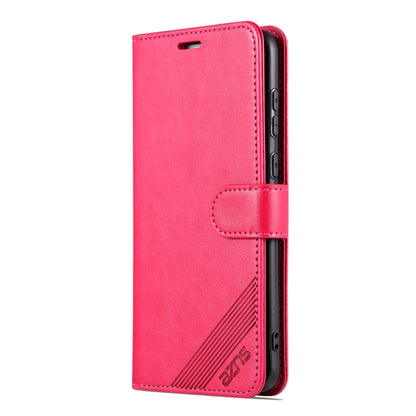 For Huawei P60 / P60 Pro AZNS Sheepskin Texture Flip Leather Phone Case(Red) by AZNS