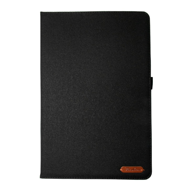 For Xiaomi Pad 6 / Pad 6 Pro Fabric Leather Tablet Case(Black) by bashfashion