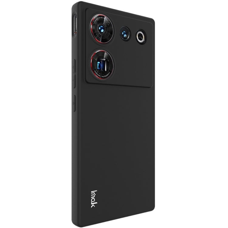 For ZTE nubia Z50 Ultra 5G IMAK UC-3 Series Shockproof Frosted TPU Phone Case(Black) by imak