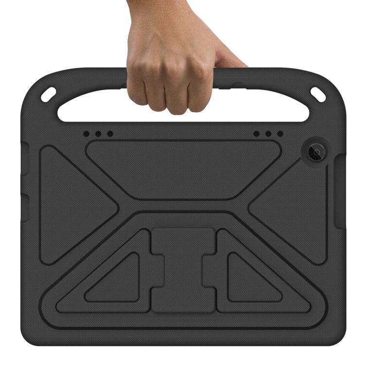 For Lenovo Tab M10 3rd Gen Handle EVA Shockproof Tablet Case with Holder(Black) by bashfashion