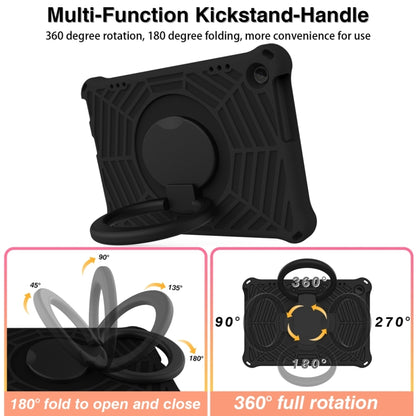 For Lenovo Tab M10 3rd Gen Spider King Silicone Protective Tablet Case(Black) by bashfashion