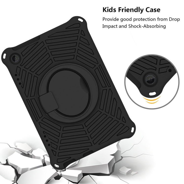 For Lenovo Tab M10 3rd Gen Spider King Silicone Protective Tablet Case(Black) by bashfashion