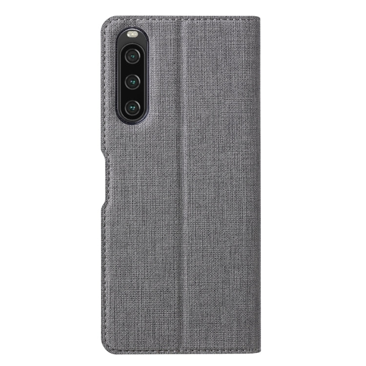 For Sony Xperia 10 V ViLi DMX Series Shockproof Magnetic Leather Phone Case(Grey) by ViLi