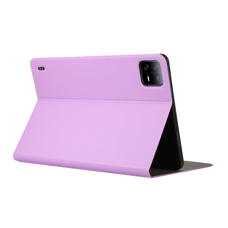 For Xiaomi Pad 6 / Pad 6 Pro Voltage Elastic Texture Flip Tablet Leather Case(Purple) by bashfashion