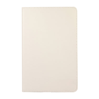 For Xiaomi Pad 6 / Pad 6 Pro 360 Degree Rotation Litchi Texture Leather Tablet Case(White) by bashfashion