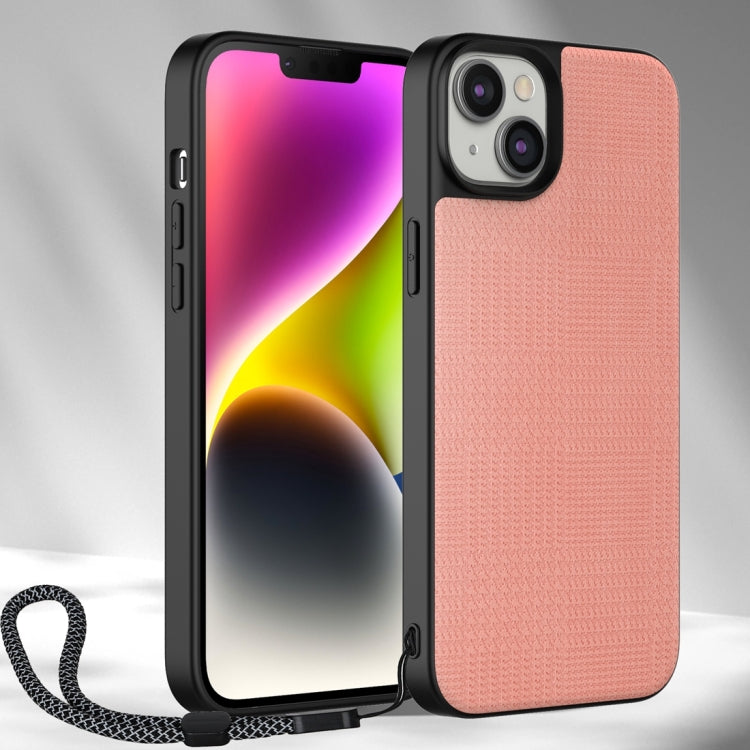 For iPhone 14 Pro ViLi TH Series Shockproof Phone Case with Lanyard(Pink) by ViLi