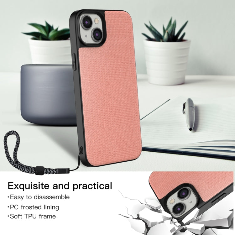 For iPhone 14 Pro ViLi TH Series Shockproof Phone Case with Lanyard(Pink) by ViLi