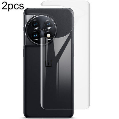 For OnePlus 11 5G 2pcs imak Curved Hydrogel Film Pnone Back Protector by imak