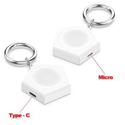 For Huawei Watch Ultimate Portable Universal Smart Watch Charger, Port:Micro-USB(White) by bashfashion