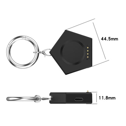 For OPPO Watch 4 Pro / 3 / 3 Pro Portable Universal Smart Watch Charger, Port:Micro-USB(Black) by bashfashion