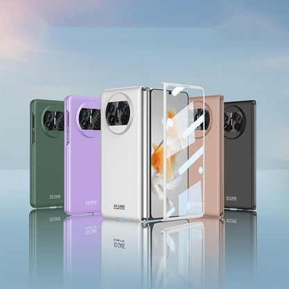 For Huawei Mate X3 GKK Integrated Ultra-thin Full Coverage Phone Flip Case(Purple) by GKK