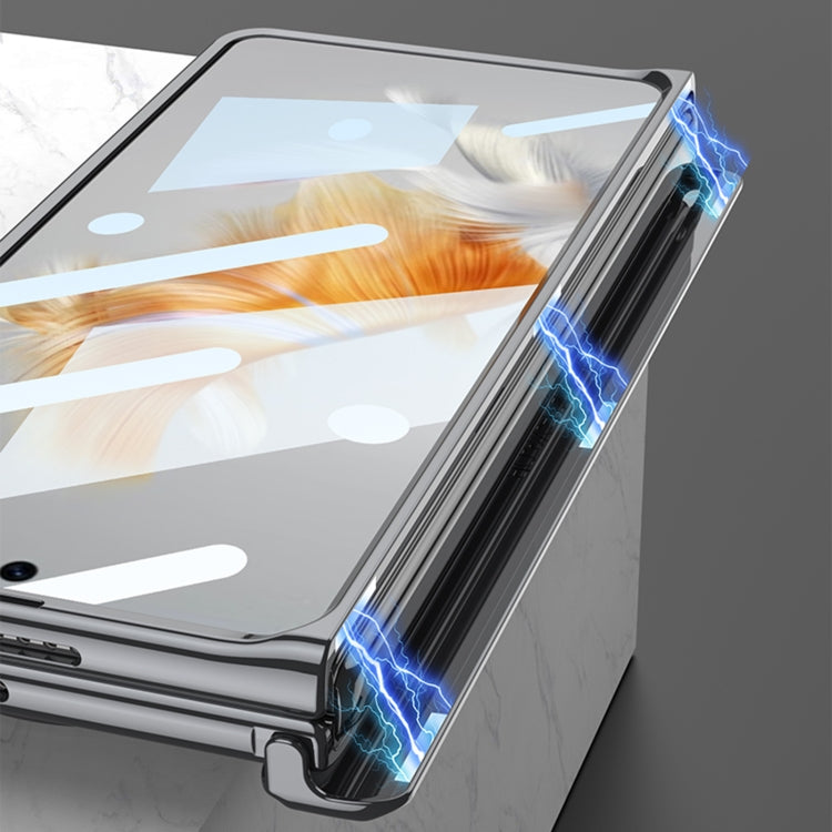 For Huawei Mate X3 GKK Integrated Magnetic Folding Supercar Phone Case(Black) by GKK