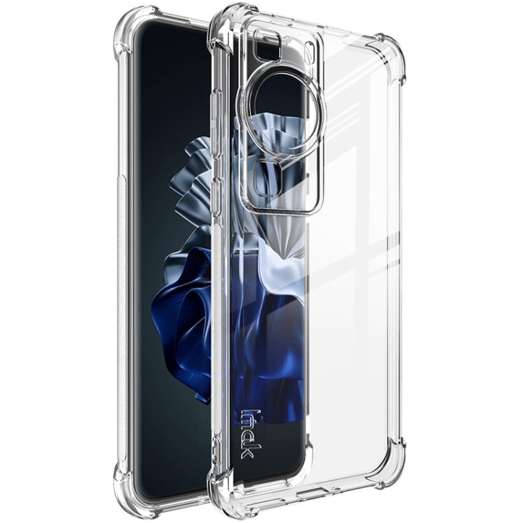 For Huawei P60 / P60 Pro imak Shockproof Airbag TPU Phone Case(Transparent) by imak