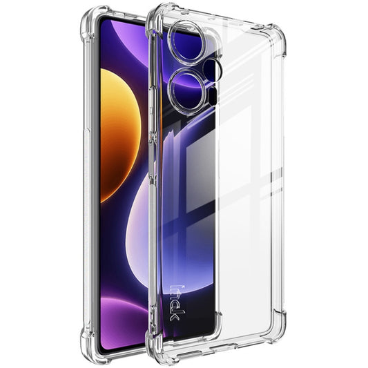 For Xiaomi Redmi Note 12 Turbo 5G/Poco F5 5G imak Shockproof Airbag TPU Phone Case(Transparent) by imak