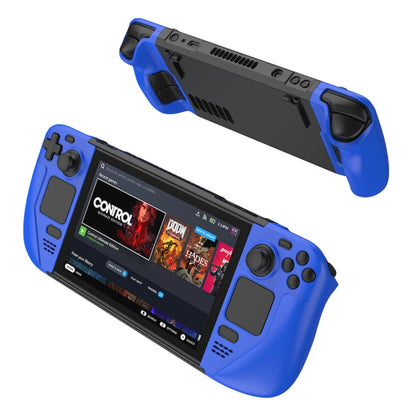 GKK For Steam Deck Color Contrast Anti-fall Game Console Case(Blue) by GKK
