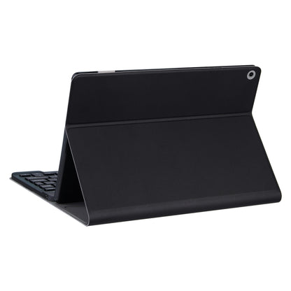 For Lenovo Tab M10 3rd Gen TB-328XU Bluetooth Keyboard Leather Tablet Case(Black) by bashfashion