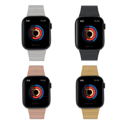 Ocean Metal Replacement Watch Band For Apple Watch 2 38mm(Black) by bashfashion