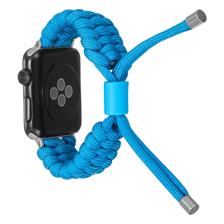 Stretch Plain Silicone Bean Watch Band For Apple Watch 42mm(Sky Blue) by bashfashion