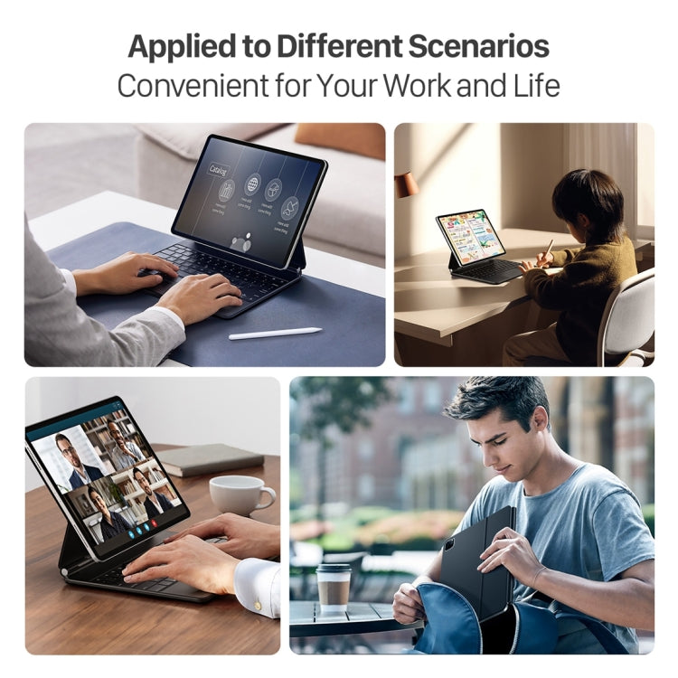 DUX DUCIS MK Series Floating Magnetic Keyboard Tablet Leather Case For iPad Pro 11 2022 / Air 11 2024 by DUX DUCIS