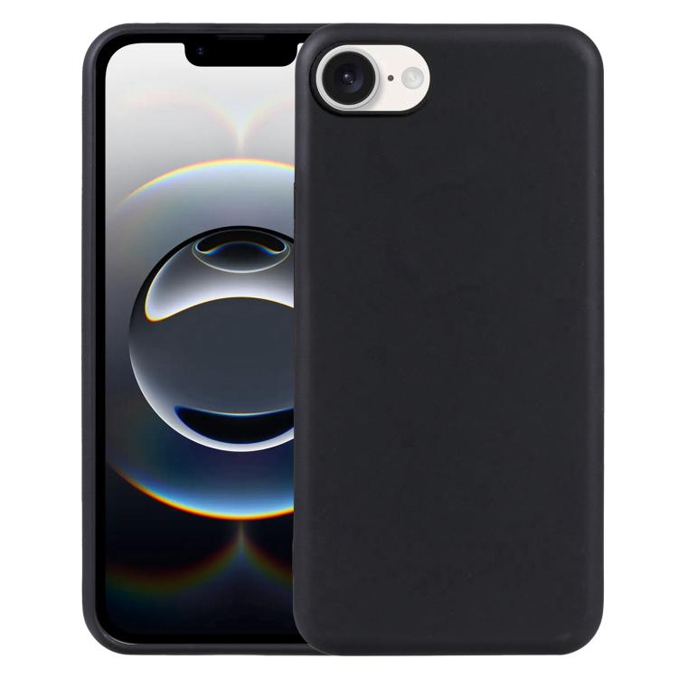 For iPhone 16e TPU Phone Case(Black) by bashfashion
