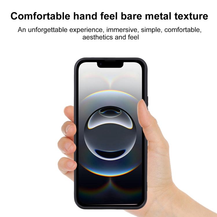 For iPhone 16e TPU Phone Case(Black) by bashfashion