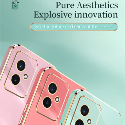 For Honor 100 XINLI Straight Edge 6D Electroplate TPU Phone Case(Mint Green) by XINLI