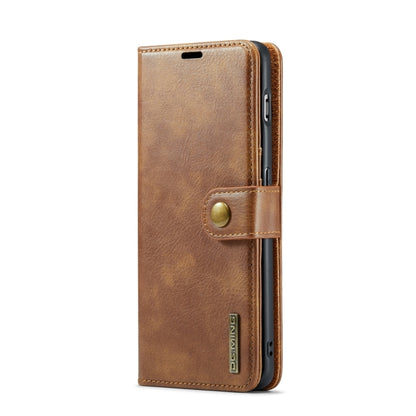 For OnePlus 11 DG.MING Crazy Horse Texture Detachable Magnetic Leather Case(Brown) by DG.MING