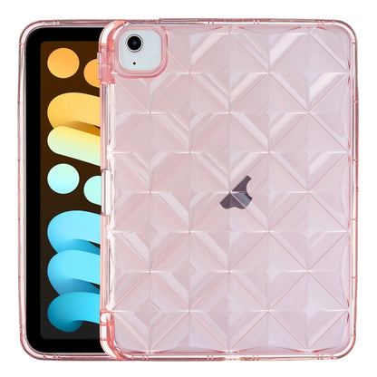 Diamond Texture TPU Airbag Tablet Case For iPad mini 6 / mini 2024(Pink) by bashfashion