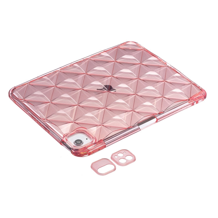 Diamond Texture TPU Airbag Tablet Case For iPad mini 6 / mini 2024(Pink) by bashfashion