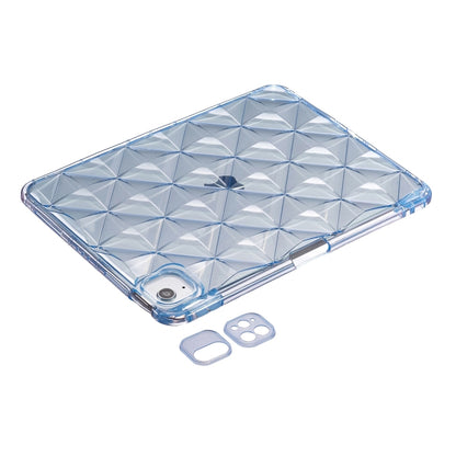 Diamond Texture TPU Airbag Tablet Case For iPad 2025 / 2022(Blue) by bashfashion