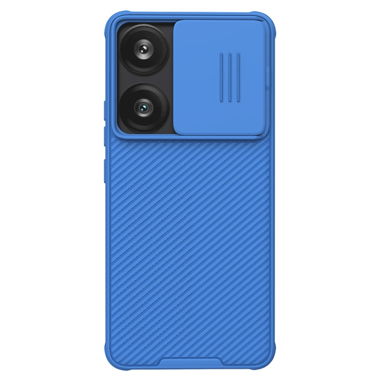 For Xiaomi Redmi Turbo 3 NILLKIN CamShield Pro PC Phone Case(Blue) by NILLKIN