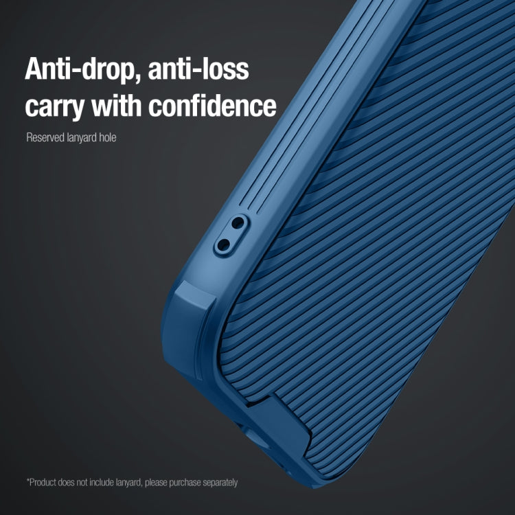 For Xiaomi Redmi Turbo 3 NILLKIN CamShield Pro PC Phone Case(Blue) by NILLKIN