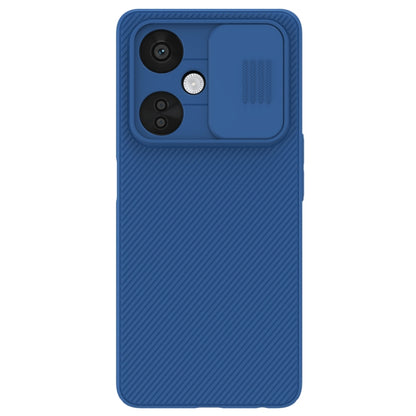 For OnePlus Nord CE 3 Lite NILLKIN Black Mirror Series Camshield PC Phone Case(Blue) by NILLKIN