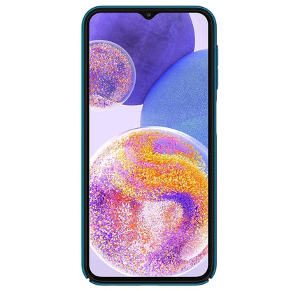 For Samsung Galaxy A24 4G NILLKIN Frosted PC Phone Case(Blue) by NILLKIN